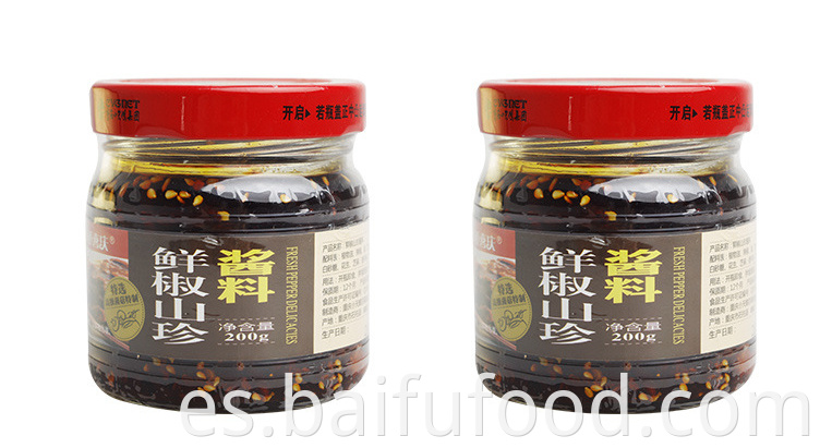 Fresh pepper Shanzhen sauce